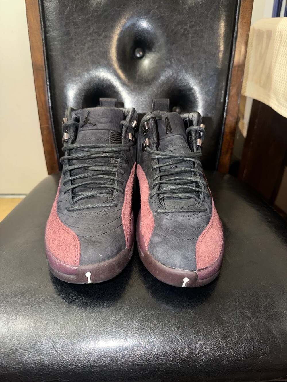 Jordan 12 Retro SP x A Ma Maniere Black 7.5M/9W  DV6989-001